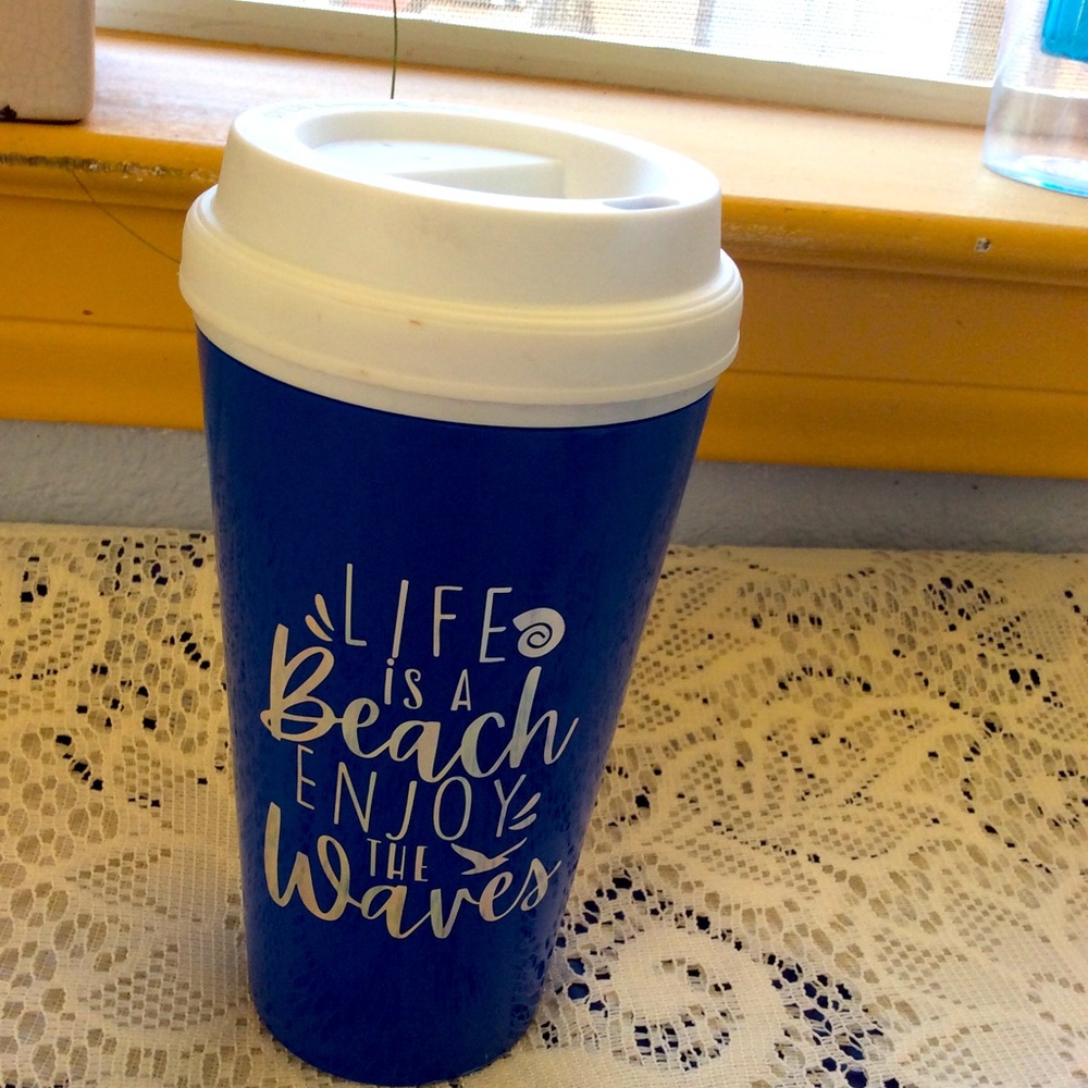 Life is a Beach Coffee Cup